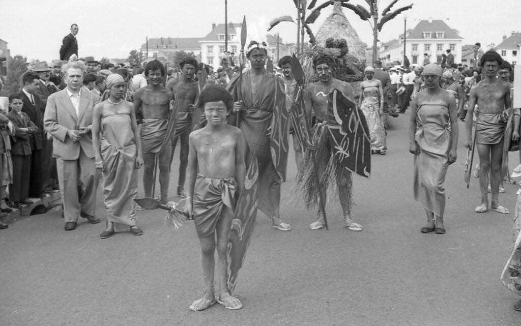 Saumur mémoires de Fêtes - 1955