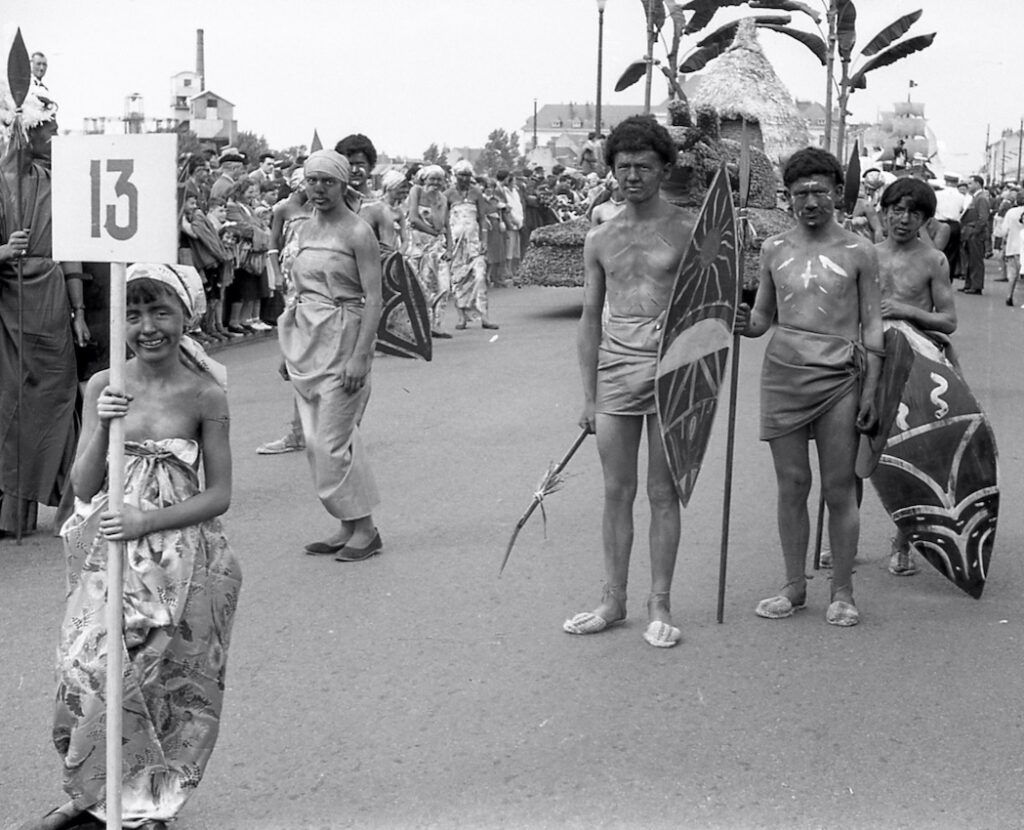 Saumur mémoires de Fêtes - 1955