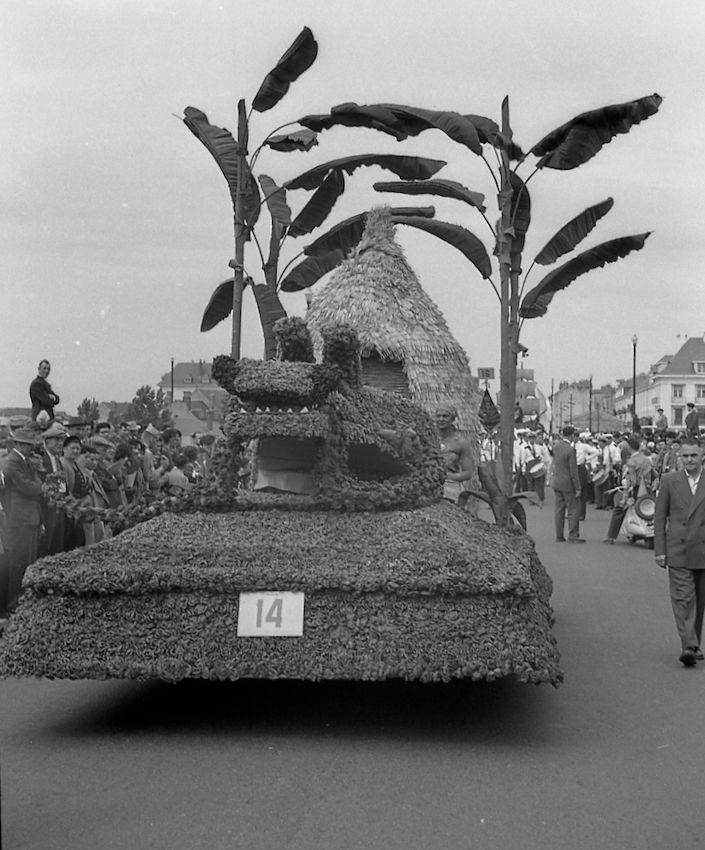 Saumur mémoires de Fêtes - 1955