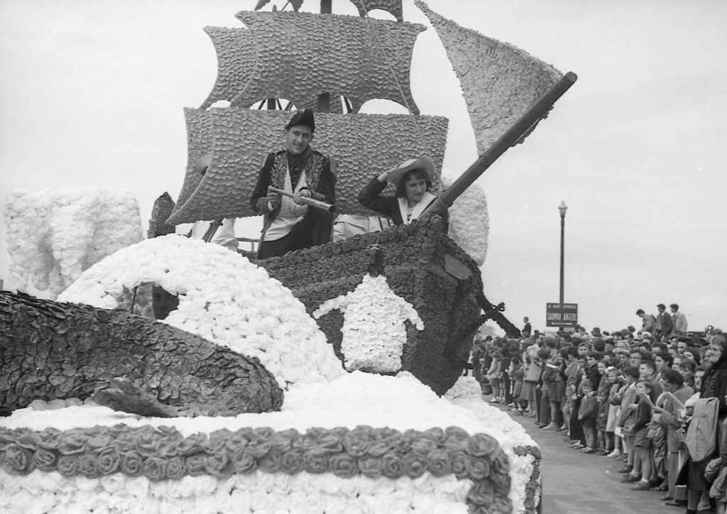 Saumur mémoires de Fêtes - 1955