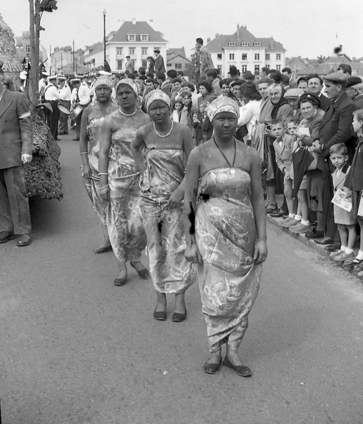 Saumur mémoires de Fêtes - 1955