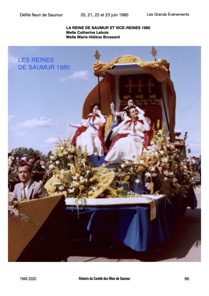 Saumur Mémoires de Fêtes - 1980