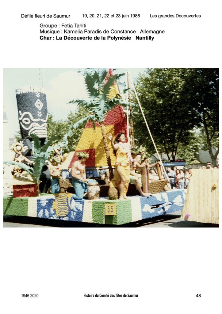 Saumur Mémoires de Fêtes - 1986