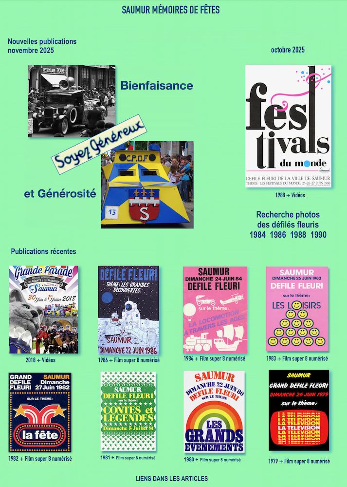 Saumur Mémoires de Fêtes