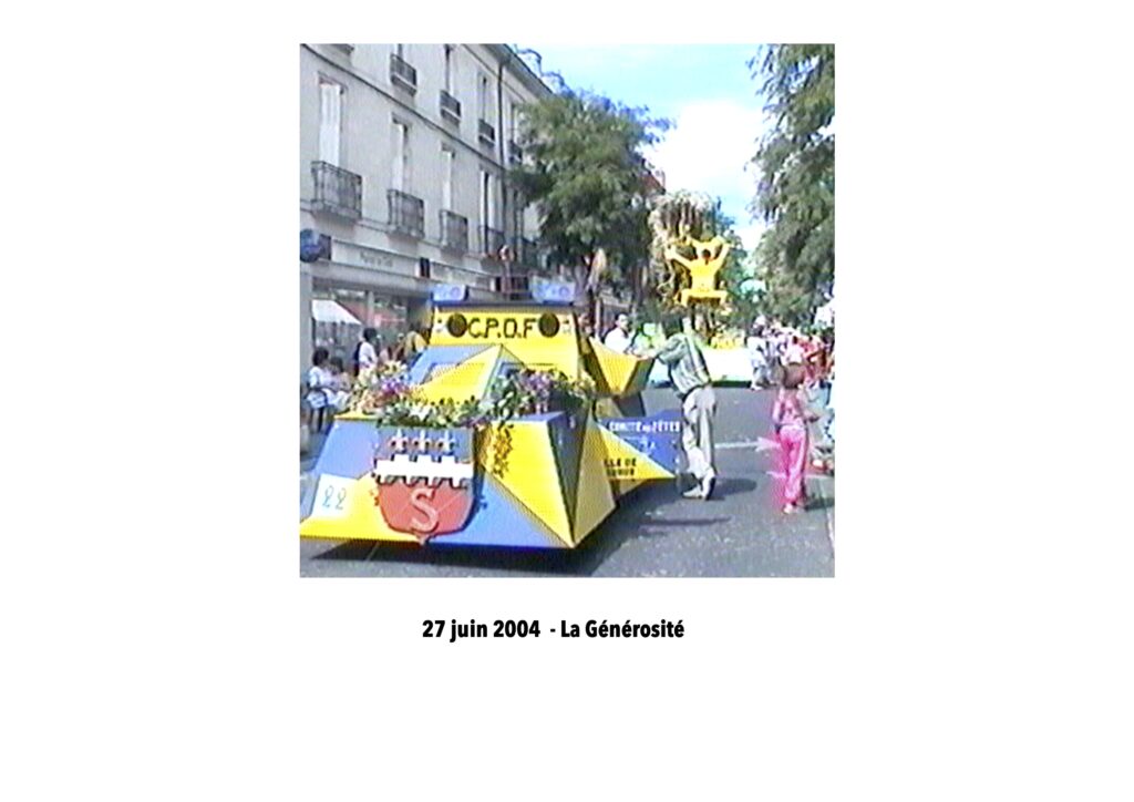 Saumur Mémoires de Fêtes - Bienfaisance et Générosité
