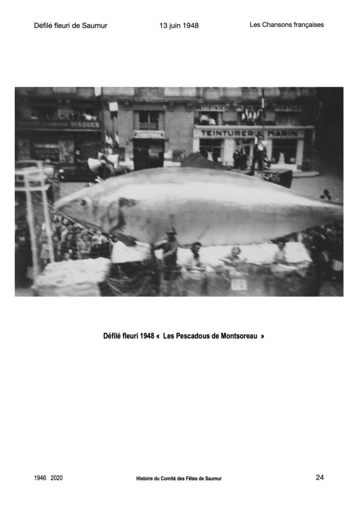 Saumur Mémoires de Fêtes - 1948