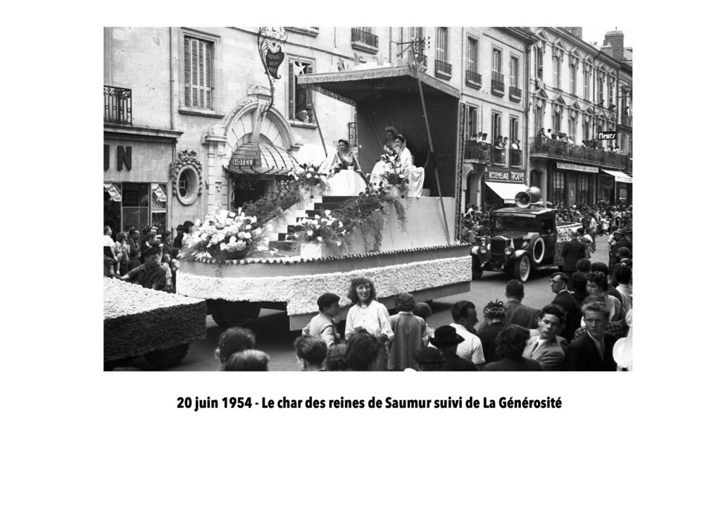 Saumur Mémoires de Fêtes - Bienfaisance et Générosité
