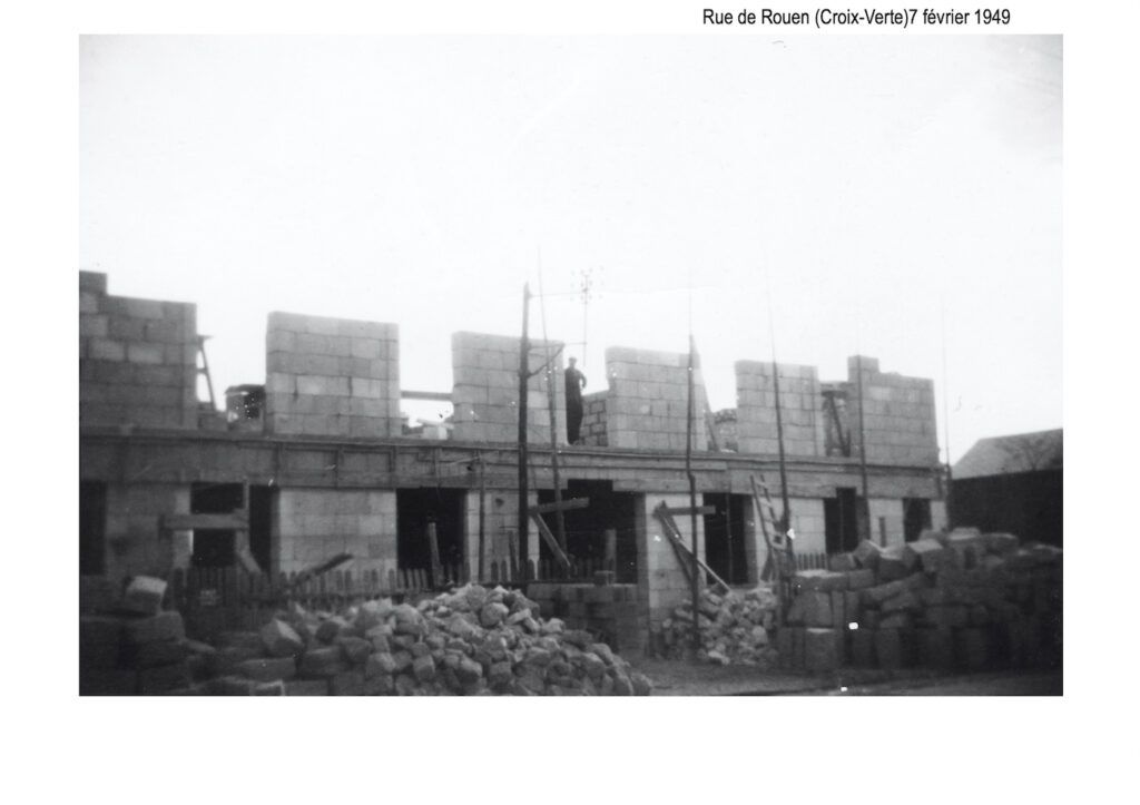 Saumur - La Reconstruction après la Seconde Guerre mondiale