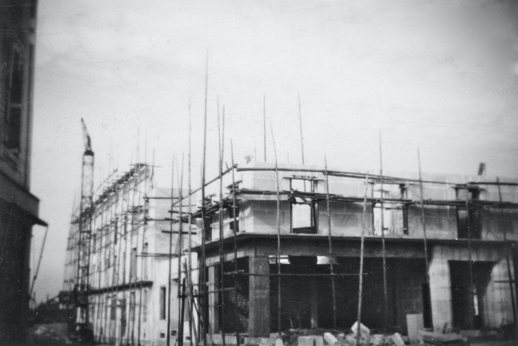 La Reconstruction de Saumur après la Seconde Guerre mondiale.