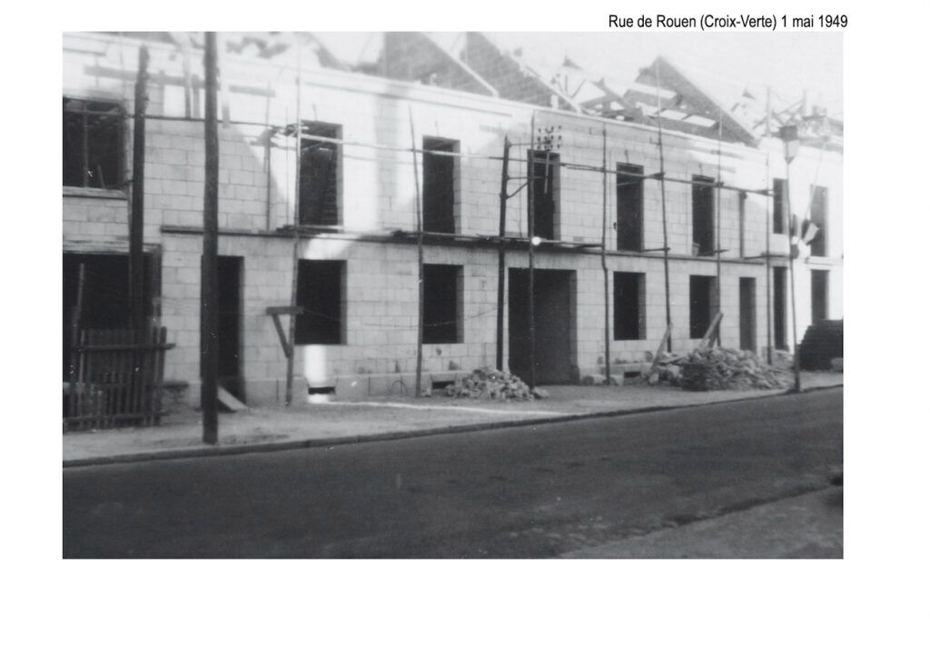 Saumur - La Reconstruction après la Seconde Guerre mondiale