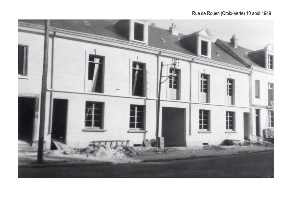 Saumur - La Reconstruction après la Seconde Guerre mondiale