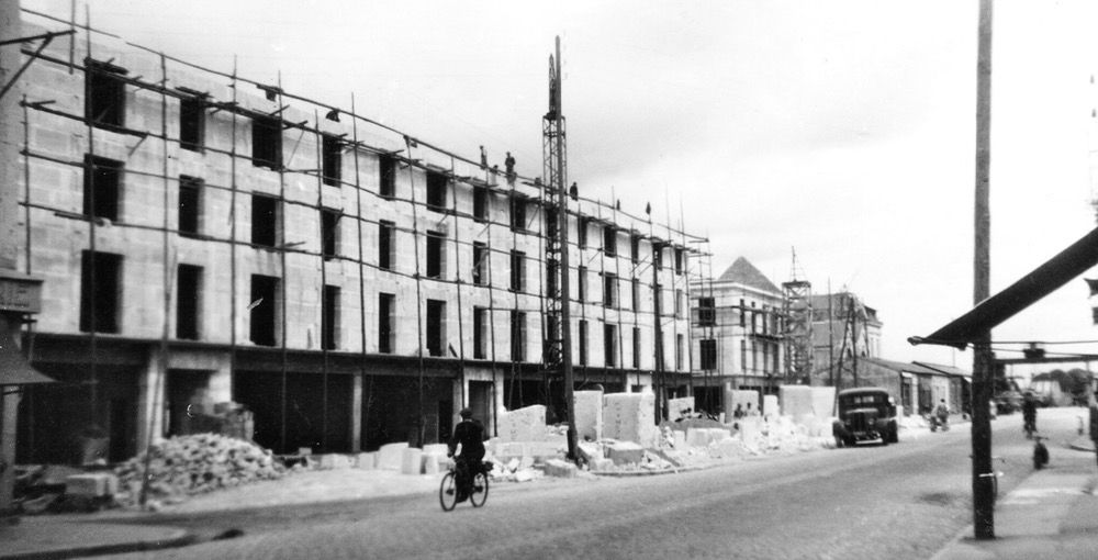 La Reconstruction de Saumur après la Seconde Guerre mondiale.
