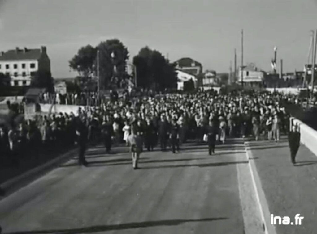 La Reconstruction de Saumur après la Seconde Guerre mondiale.