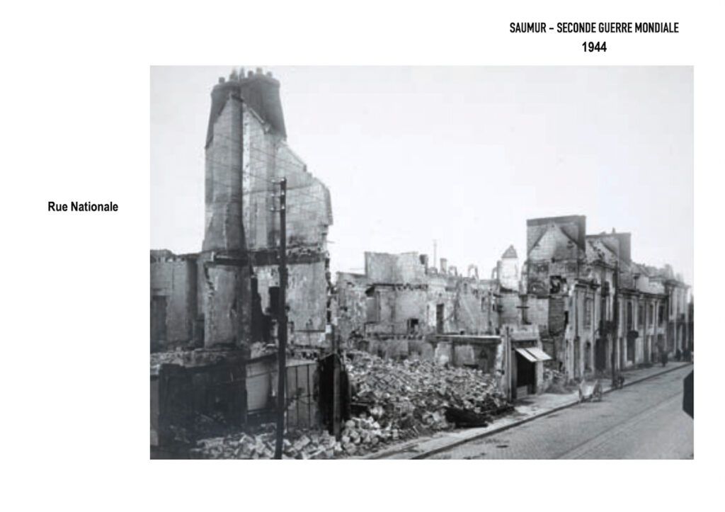 Saumur - Seconde Guerre mondiale
