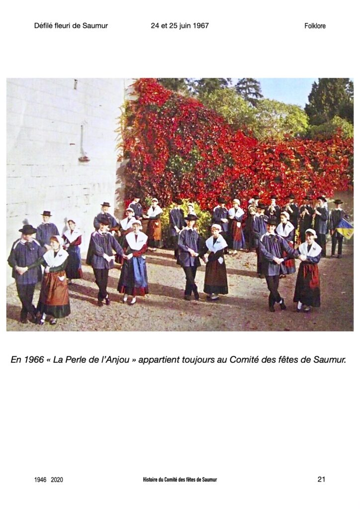 Saumur mémoires Fêtes - 1967