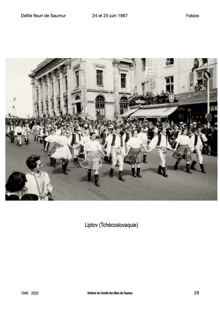 Saumur mémoires Fêtes - 1967