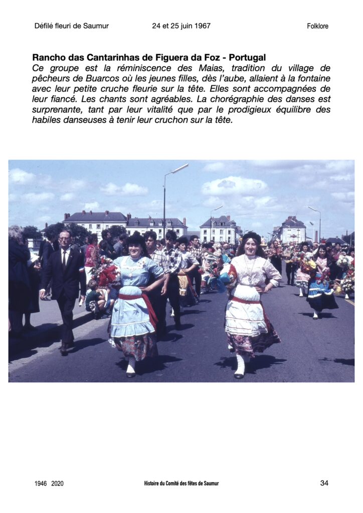 Saumur mémoires Fêtes - 1967
