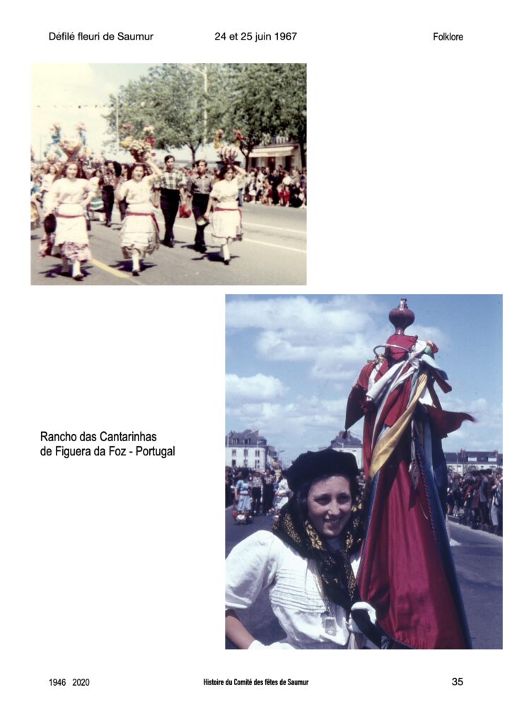 Saumur mémoires Fêtes - 1967