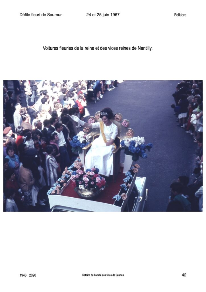 Saumur mémoires Fêtes - 1967