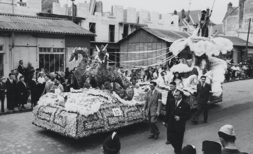Saumur - La Reconstruction après la Seconde Guerre mondiale