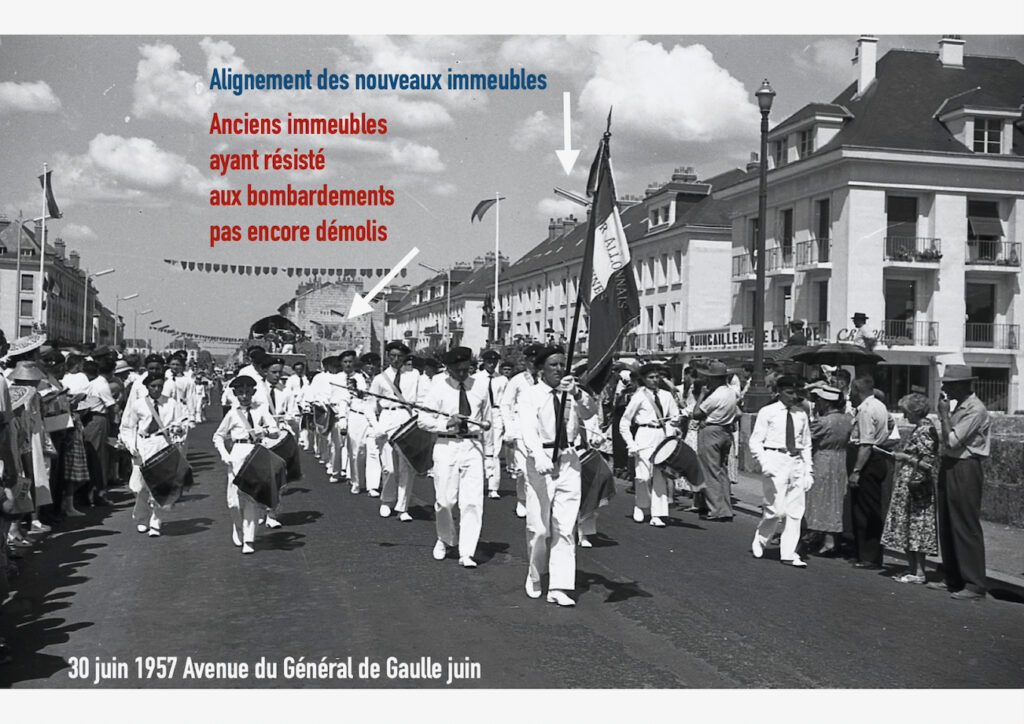 Saumur - La Reconstruction après la Seconde Guerre mondiale