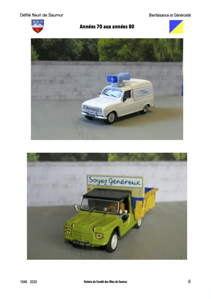 Saumur Mémoires de Fêtes - Générosité et bienfaisance