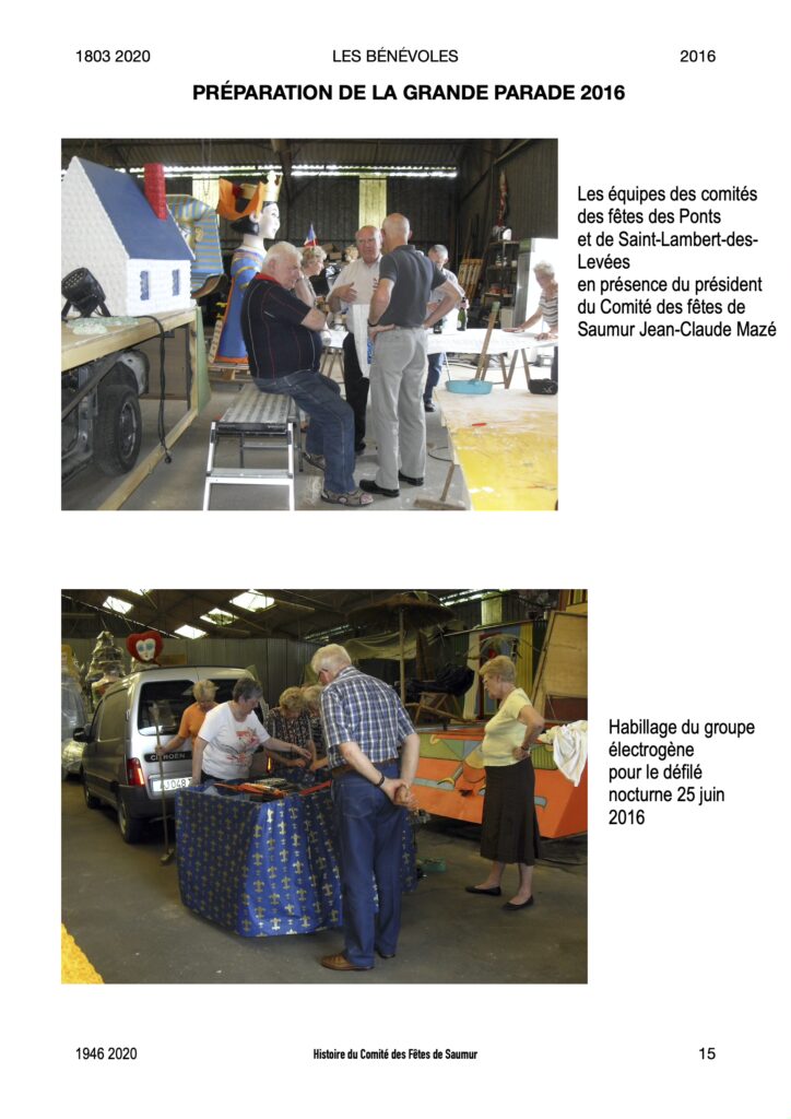 Saumur Mémoires de Fêtes