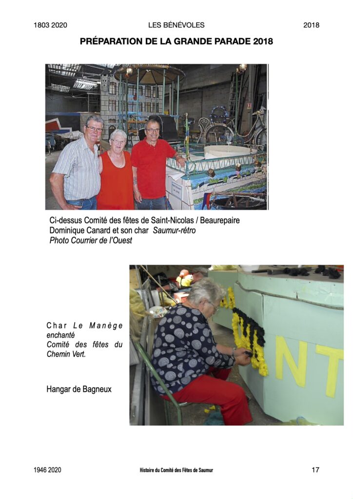 Saumur Mémoires de Fêtes