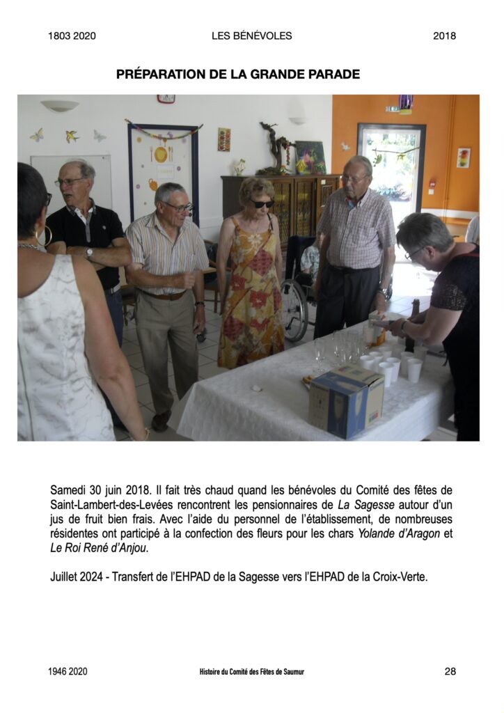 Saumur Mémoires de Fêtes