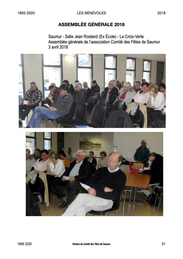 Saumur Mémoires de Fêtes