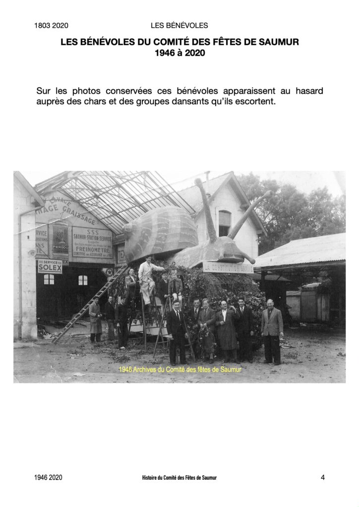 Saumur Mémoires de Fêtes