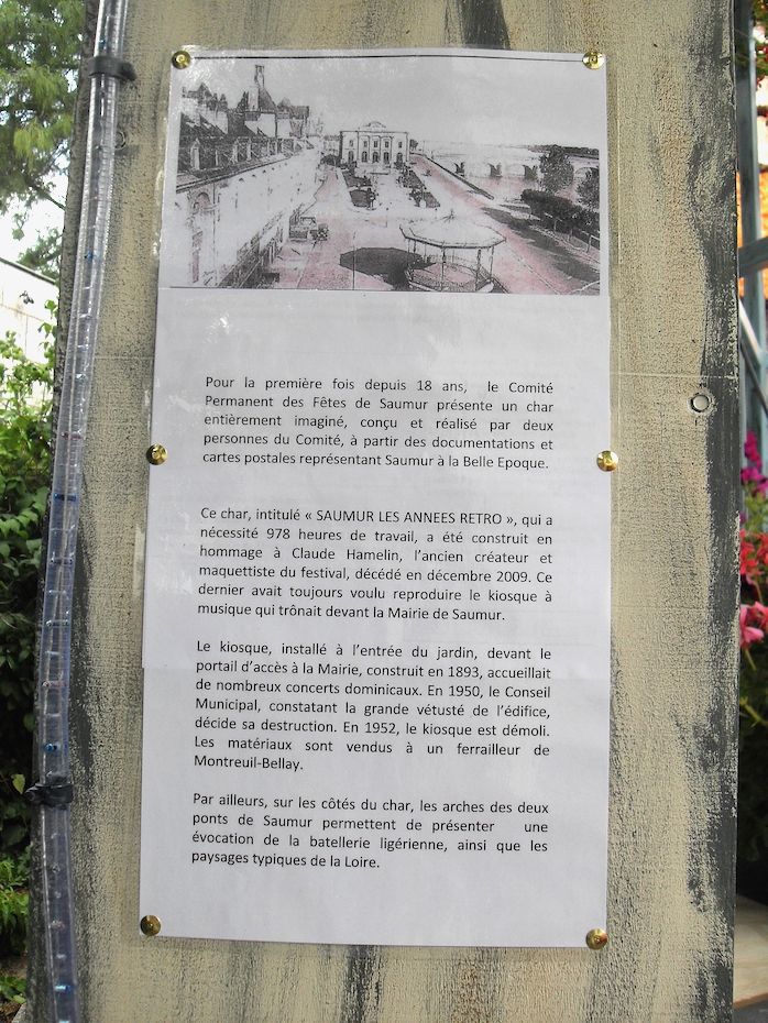 Saumur Mémoires de Fêtes - 2014