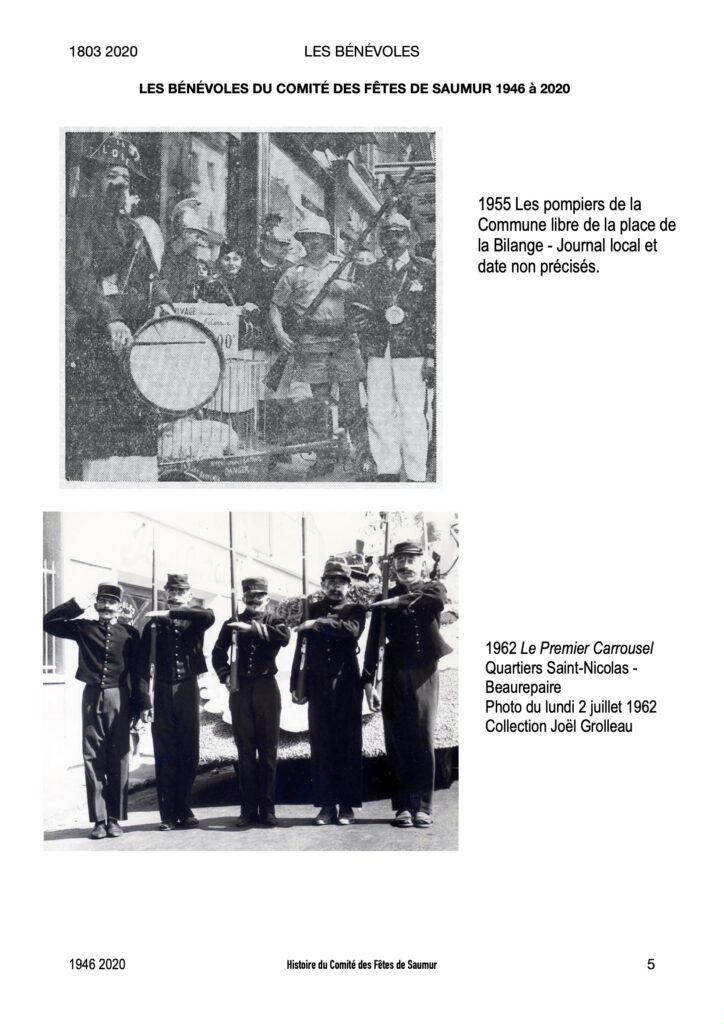 Saumur Mémoires de Fêtes