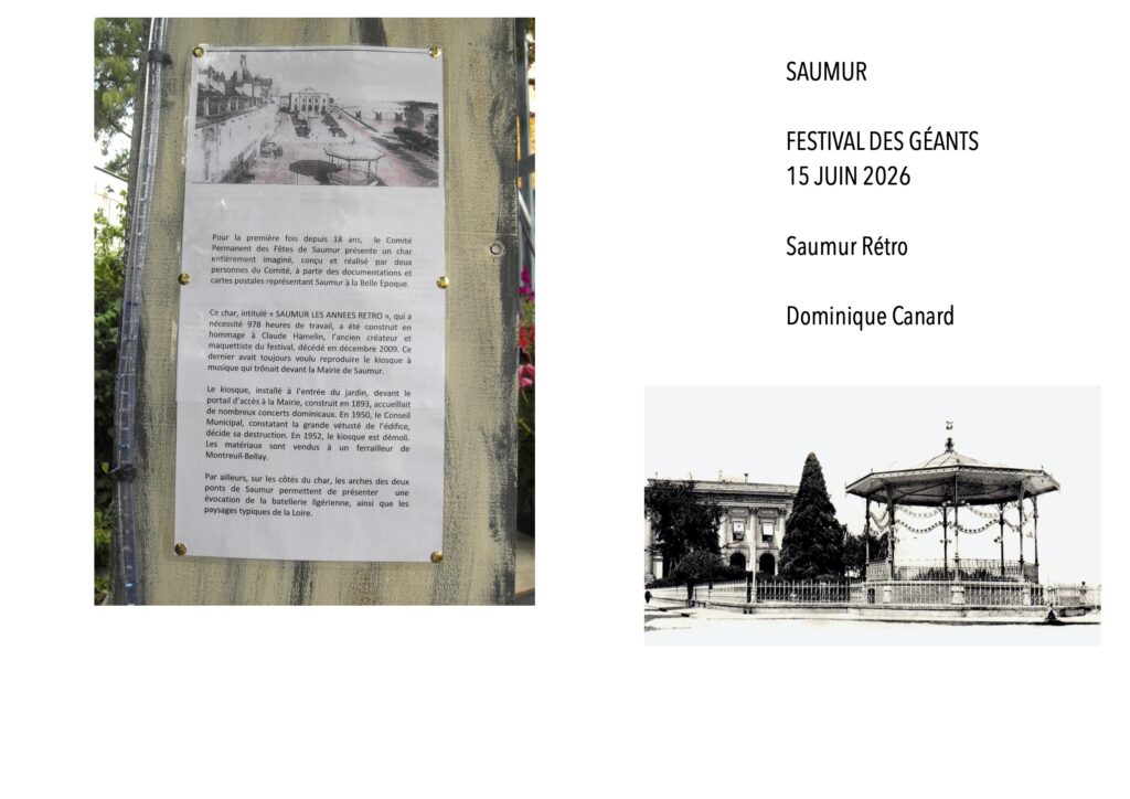 Saumur Mémoires de Fêtes - 2014