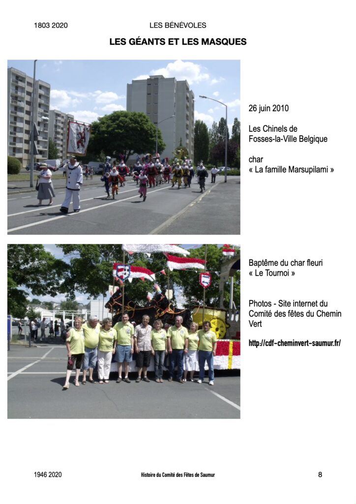 Saumur Mémoires de Fêtes