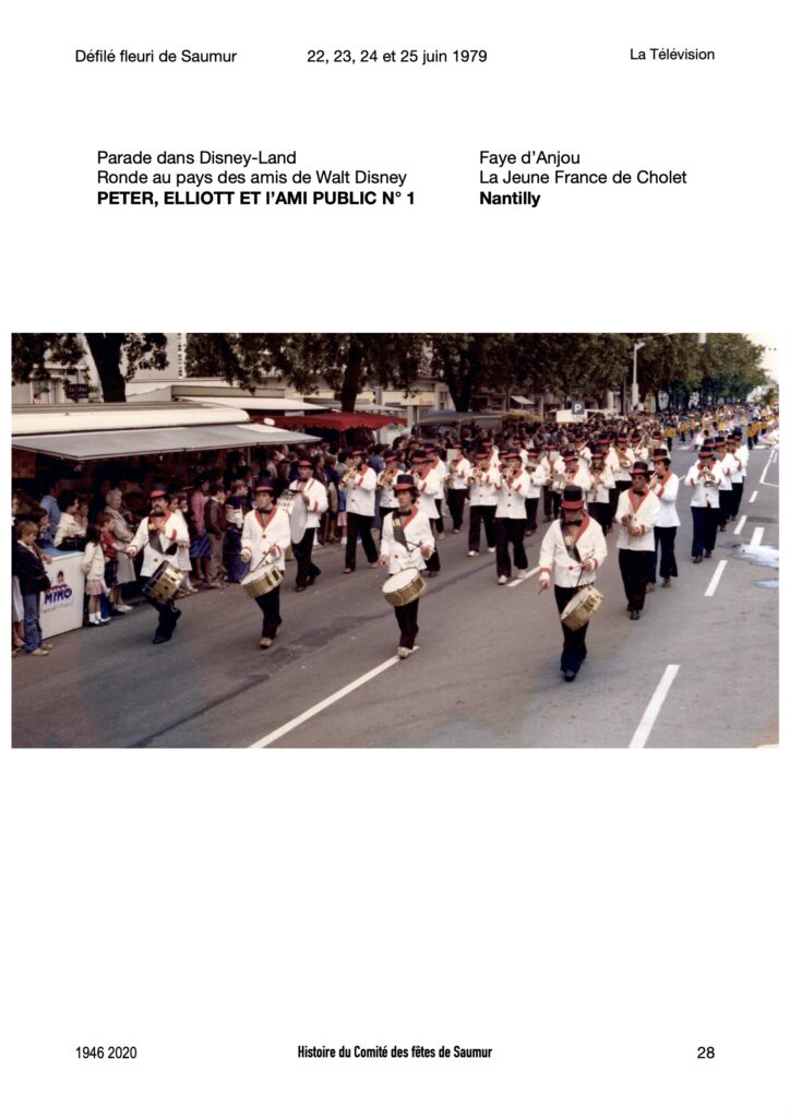 Saumur Mémoires de Fêtes - 1979