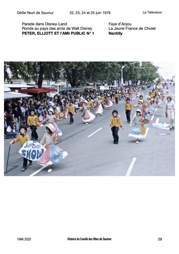 Saumur Mémoires de Fêtes - 1979