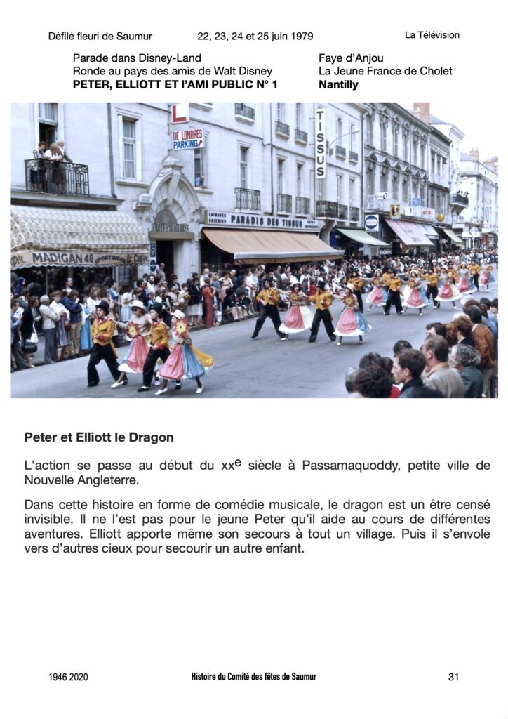 Saumur Mémoires de Fêtes - 1979