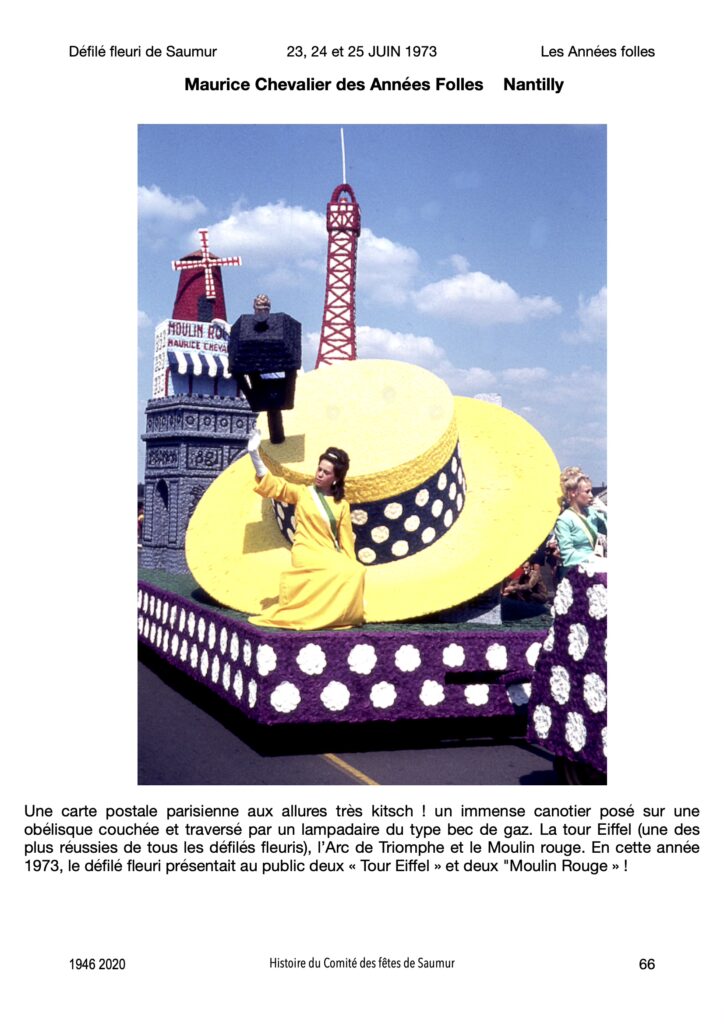 Saumur Mémoires de Fêtes - 1973