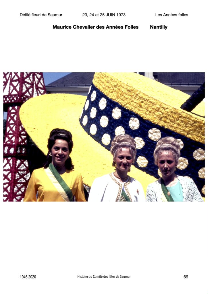 Saumur Mémoires de Fêtes - 1973