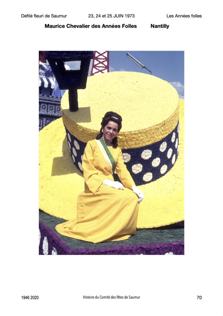 Saumur Mémoires de Fêtes - 1973
