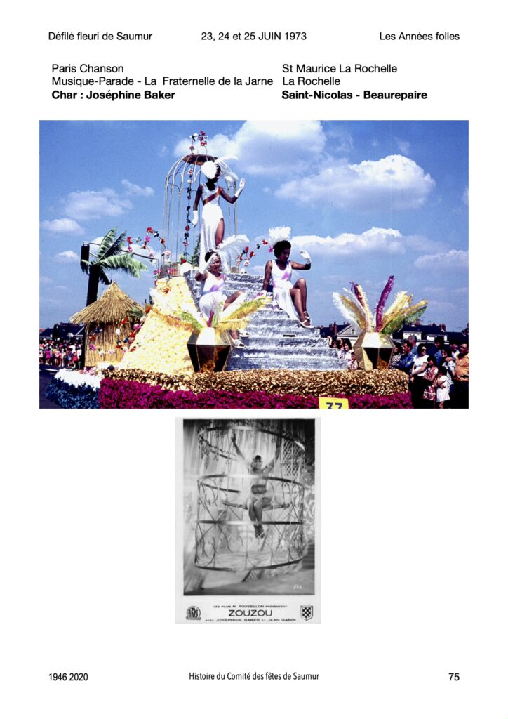 Saumur Mémoires de Fêtes - 1973