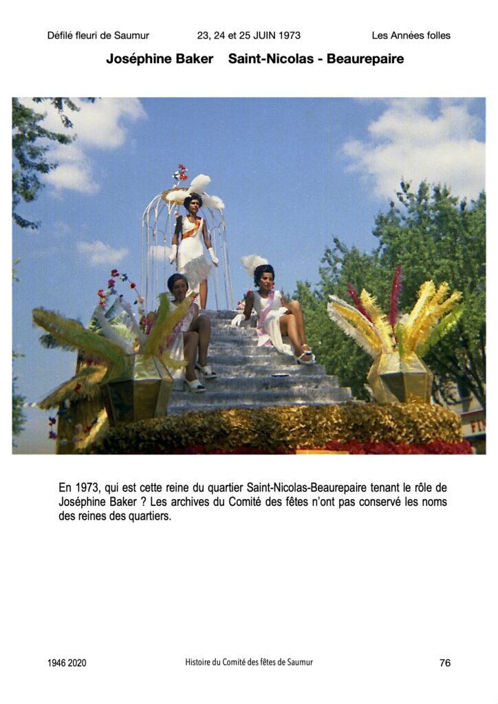 Saumur Mémoires de Fêtes - 1973