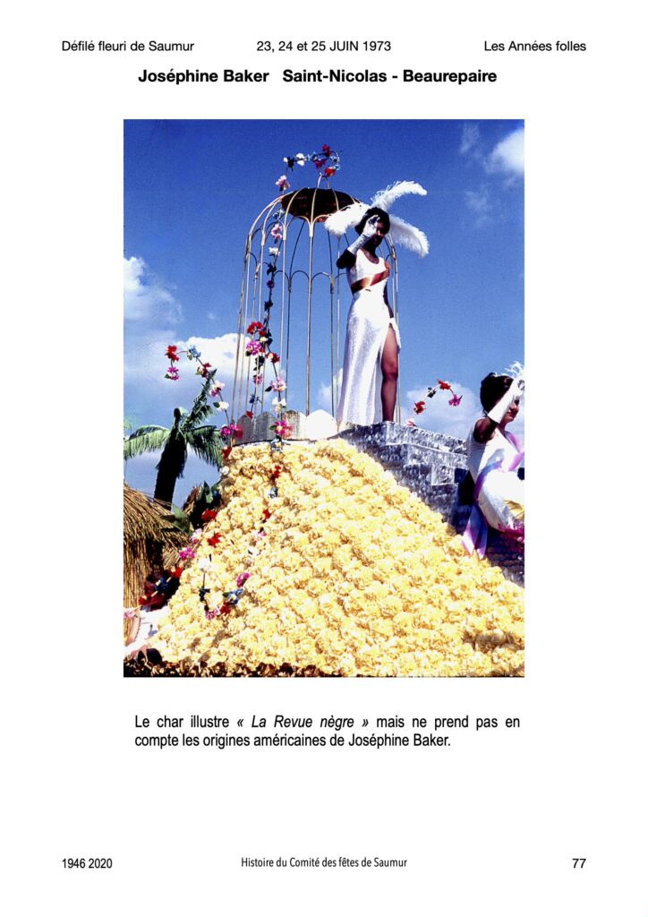 Saumur Mémoires de Fêtes - 1973