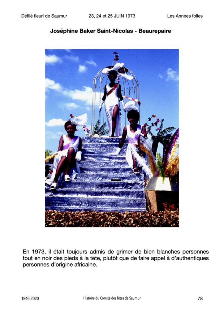 Saumur Mémoires de Fêtes - 1973
