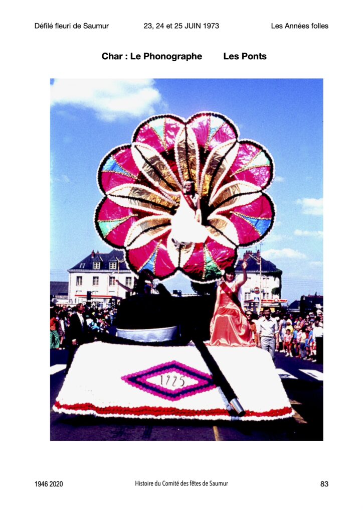 Saumur Mémoires de Fêtes - 1973