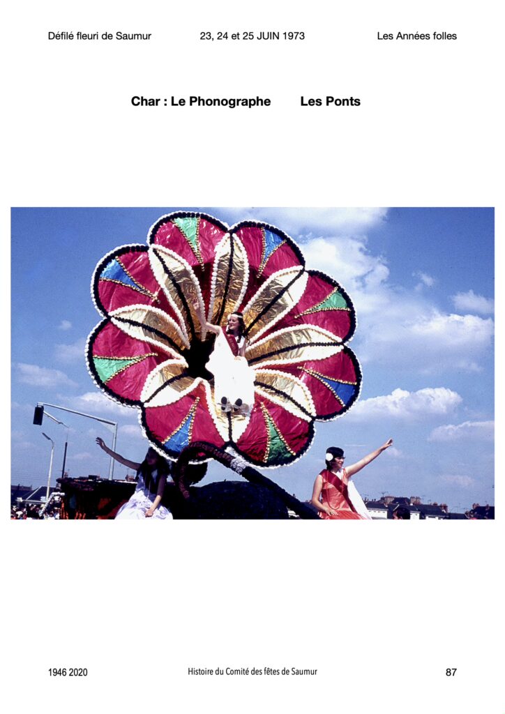 Saumur Mémoires de Fêtes - 1973