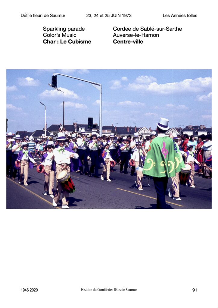Saumur Mémoires de Fêtes - 1973
