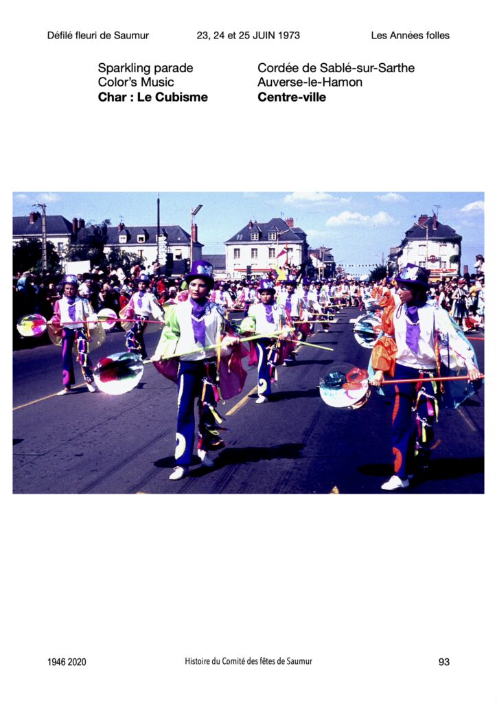 Saumur Mémoires de Fêtes - 1973
