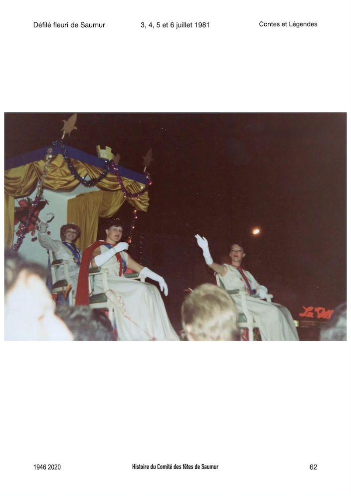 Saumur Mémoires de Fêtes - 1981